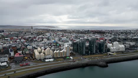 The-video-shows-Reykjavik-from-above-with-a-panoramic-view-of-the-city's-colorful-buildings-and-harbor