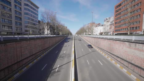 El-Túnel-Montgomery-Es-Un-Túnel-De-Tráfico-En-Bruselas.