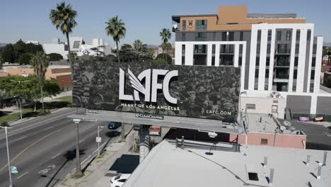 LAFC-Los-Angeles-Football-Club-Logo-Großes-Plakat-In-Amerika