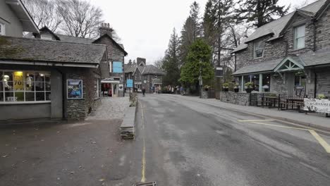 Redaktionelle-Aufnahmen-Des-Cumbrian-Dorf-Grasmere-Im-Englischen-Lake-District