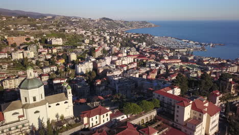 Sanremo-,-Liguria,-Italy-is-a-city-on-the-Mediterranean-coast-of-Liguria,-in-northwestern-Italy