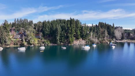 San-Patricio-Bay-Water-At-Villa-La-Angostura-In-Neuquen-Argentina