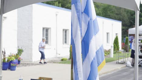 Slowed-down-spin-around-a-Greek-Flag