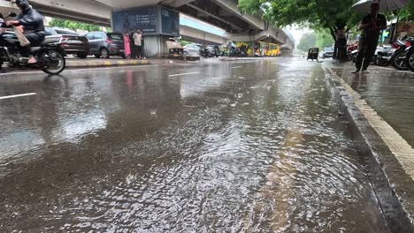 It-is-raining-on-the-road