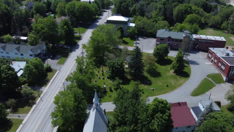 Drone-shot-over-Cookshire-Eaton-City-Center