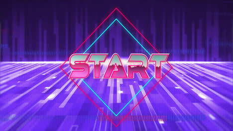 Starten-Sie-Die-Textanimation-über-Neongeometrischen-Formen-Und-Digitalem-Hintergrund