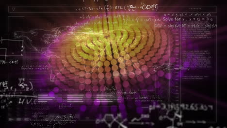 Animación-De-Ecuaciones-Matemáticas-Y-Datos-Científicos-Sobre-Un-Fondo-Abstracto-Colorido