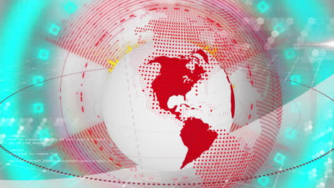 Globo-Giratorio-Con-Animación-De-Procesamiento-De-Datos-Sobre-Un-Mapa-Mundial-Digital-Y-Texto-Codificado