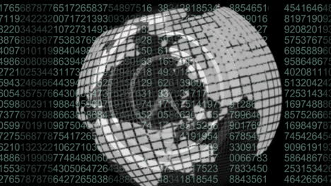 Rotating-globe-animation-over-binary-numbers-and-digital-data-background