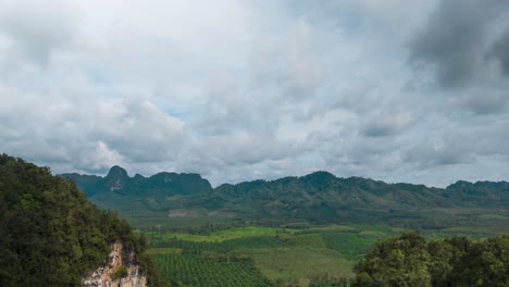 Zeitraffer-Der-Landschaft-Von-Krabi,-Thailand