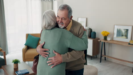Hug,-home-and-senior-couple-with-love