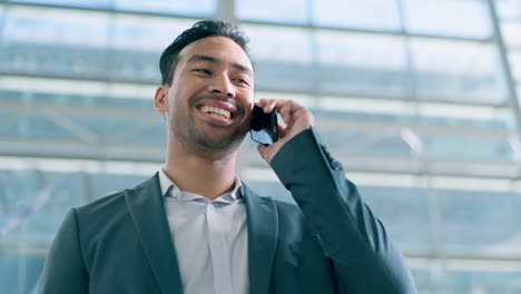 Phone-call,-funny-and-business-man-talking