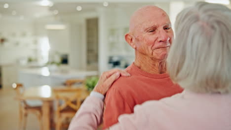 Senior-couple,-dancing-and-kitchen-in-home