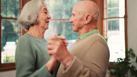 Love,-senior-couple-and-dance-to-music-in-home
