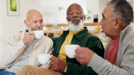 Men,-coffee-or-senior-friends-in-retirement