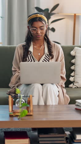 Student,-laptop-or-Indian-woman-in-e-learning