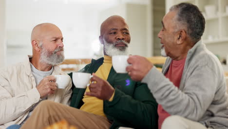 Toast,-Kaffee-Oder-ältere-Männer-Im-Ruhestand