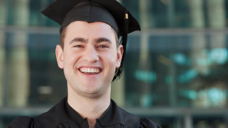 Face,-outdoor-and-man-with-graduation