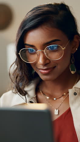 Typing,-logistics-and-woman-on-laptop