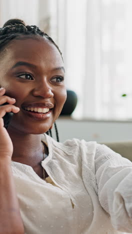 Woman,-cellphone-and-call-talking-connection