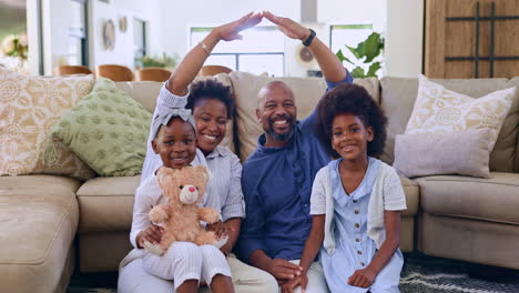 Versicherung,-Sicherheit-Und-Eine-Schwarze-Familie