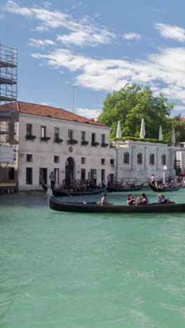 Kanalstadt-Venedig-In-Vertikaler