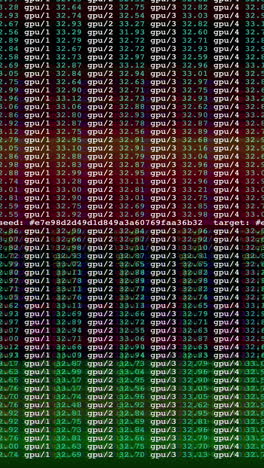 Codenummern-Im-Hochformat