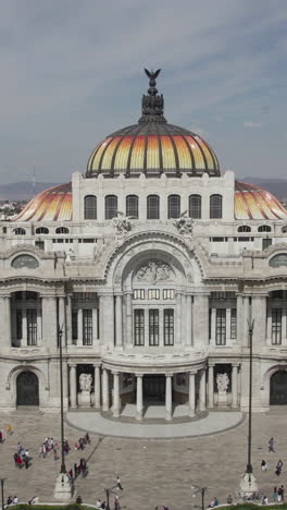 Mexiko-Stadt-Bella-Artes-Museum-In-Vertikaler