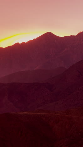 driving-in-atlas-mountains,-morocco-in-vertical