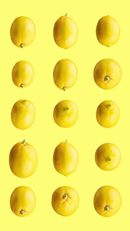 pattern-of-animated-lemons-in-vertical