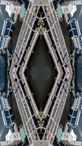 mirror-footage-of-traffic-on-highway-Tokyo-vertical