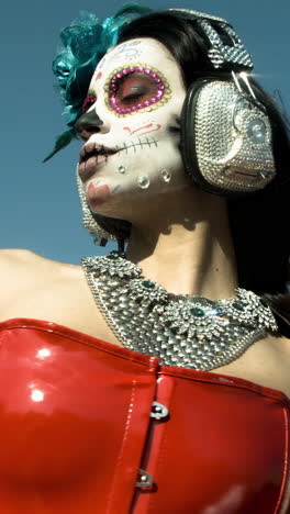 Woman-with-candy-skull-face-make-up-vertical