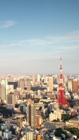 Tokio-Japón-Ciudad-Horizonte-Vertical