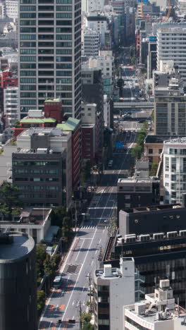 Die-Skyline-Von-Tokio-Wurde-Von-Einem-Hoch-Gelegenen-Aussichtspunkt-In-Vertikaler-Richtung-Aufgenommen