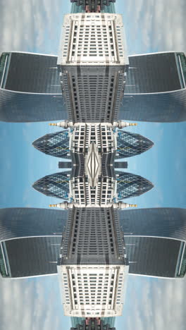 abstract-london-city-skyline-timelapse-in-vertical