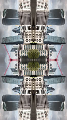 abstract-london-city-skyline-timelapse-in-vertical