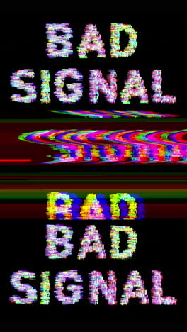 the-words-bad-signal-made-from-100s-of-videos-of-changing-vintage-televisions-in-vertical