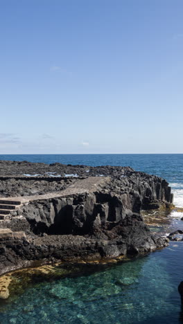 timelapse-of-Volcano-de-Bayuyo,-Fuerteventura.