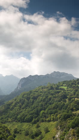 picos-de-europa-national-park,-spain-in-vertical