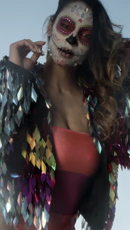 Woman-with-candy-skull-face-make-up-vertical