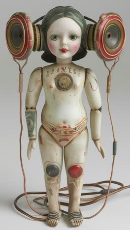 porcelain-female-statue-dolls-with-audio-speakers-and-headphones-made-with-AI