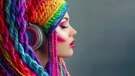 women-with-headphones-and-speakers-made-with-generative-AI