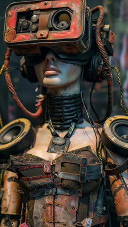 porcelain-female-statue-dolls-with-audio-speakers-and-headphones-made-with-AI