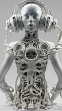 porcelain-female-statue-dolls-with-audio-speakers-and-headphones-made-with-AI