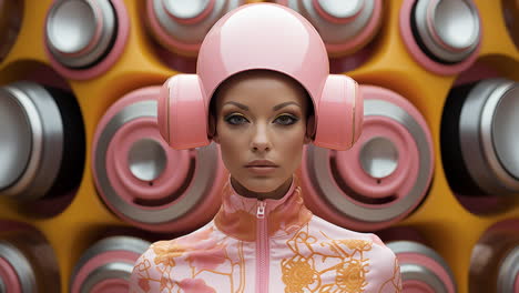 jukeboxes-and-female-mannequin-head-made-with-generative-AI