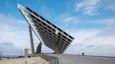 Panel-Solar-En-Barcelona,-España