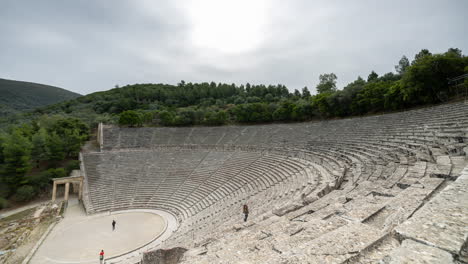 Anfiteatro-De-Epidauro,-Grecia