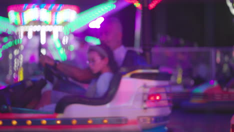 bumper-cars-at-a-funfair