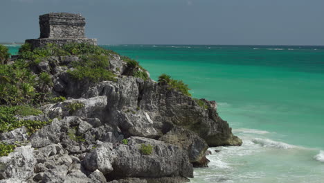 Maya-Ruinen-In-Tulum,-Mexiko