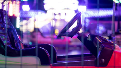 bumper-cars-at-a-funfair